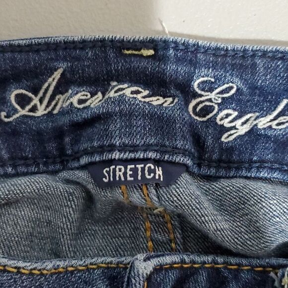 American Eagle 26x32 size 2 skinny stretch jeans - Picture 6 of 8